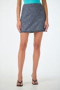 Trina Turk High Rise Rico Tweed Skirt