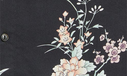 Roark Journey Floral Short Sleeve Button-up Shirt