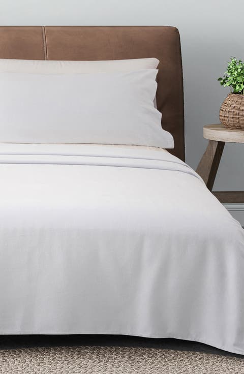 Turkish Cotton Solid Flannel Sheet Set