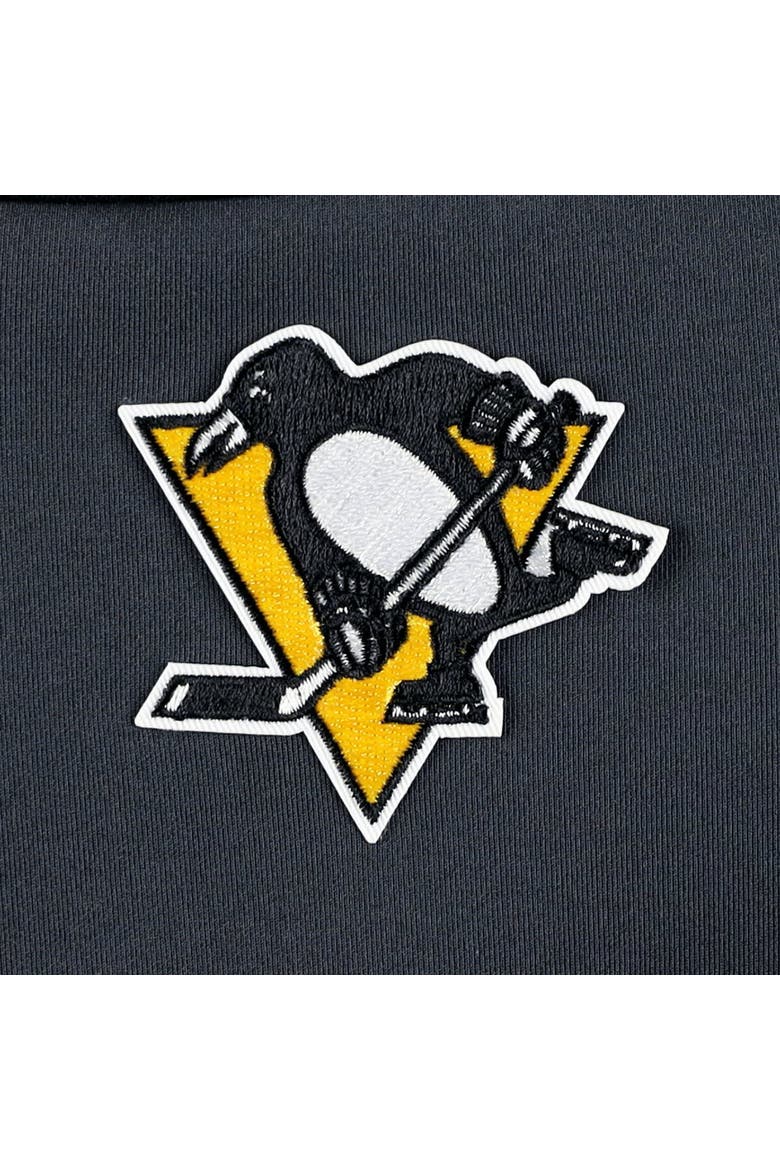 Women's Antigua Black/Gray Pittsburgh Penguins Protect Full-Zip Jacket, Alternate, color, Black