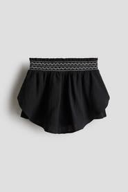 H&M Smock-detail Muslin Skort