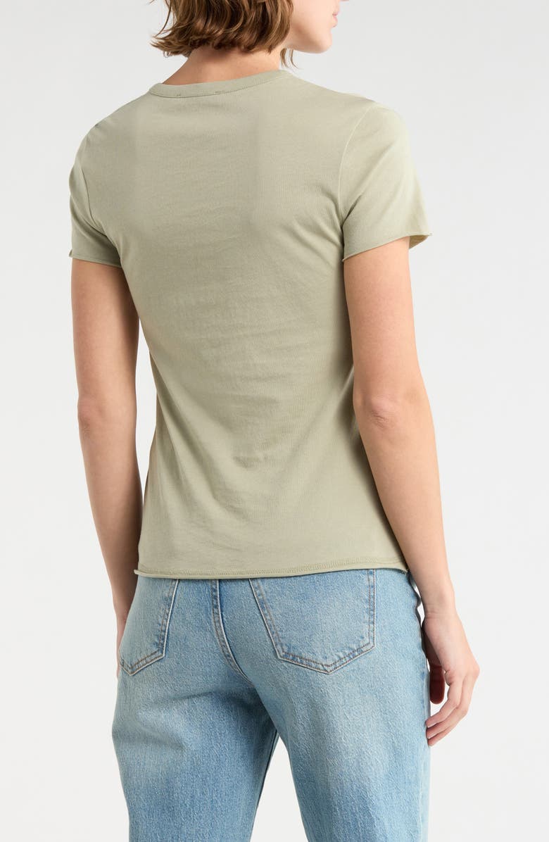 AllSaints Burman Bela Logo Graphic T-Shirt, Alternate, color, Abbey Stone Green