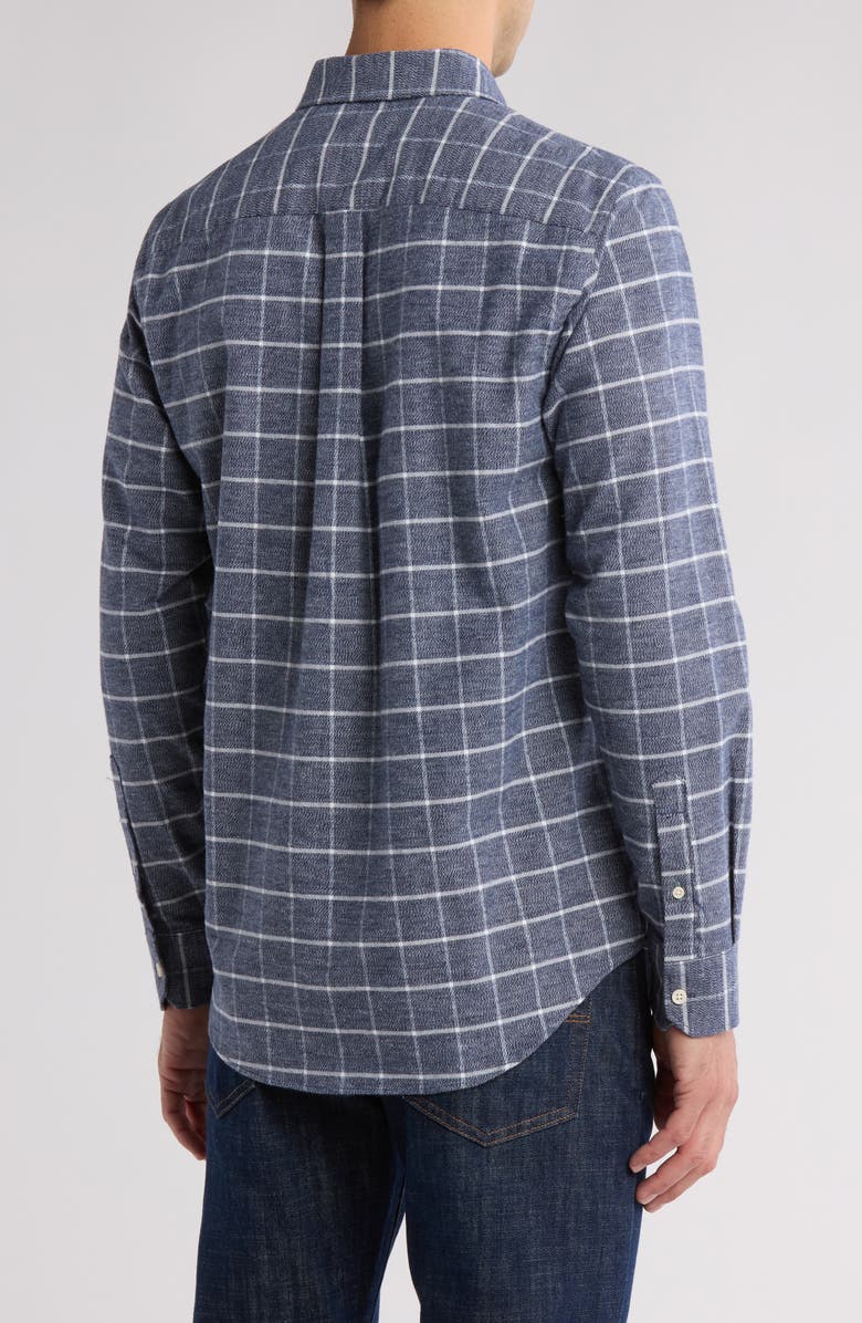 Scotch & Soda Classic Fit Windowpane Check Button-Up Shirt | Nordstromrack