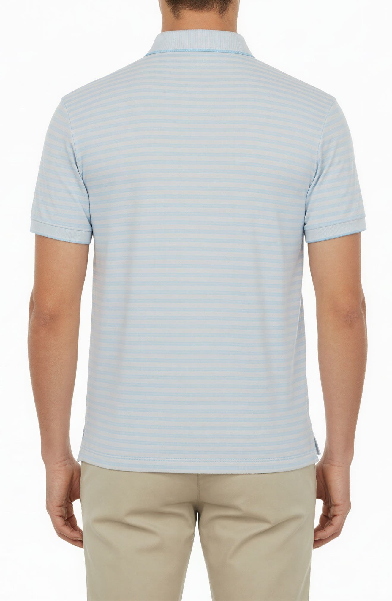 Tipped Knit Polo - image 4