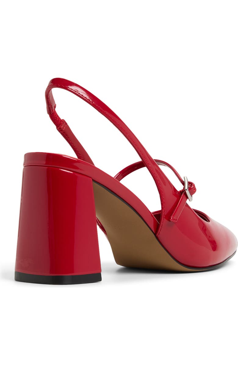 Call It Spring By Aldo Coquettte Slingback Pointed Toe Mary Jane Pump, Alternate, color, Bright Red