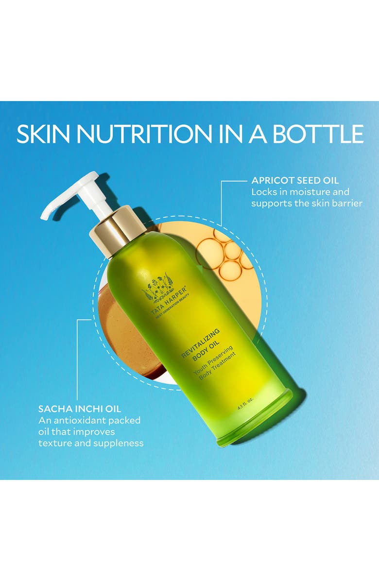 Tata Harper Skincare Revitalizing Body Oil, Alternate, color, 