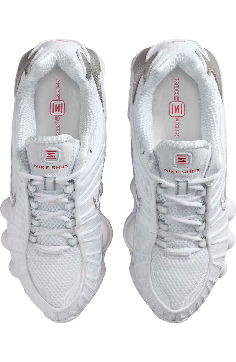 Nike Kids' Shox TL Sneaker, Alternate, color, White/ White