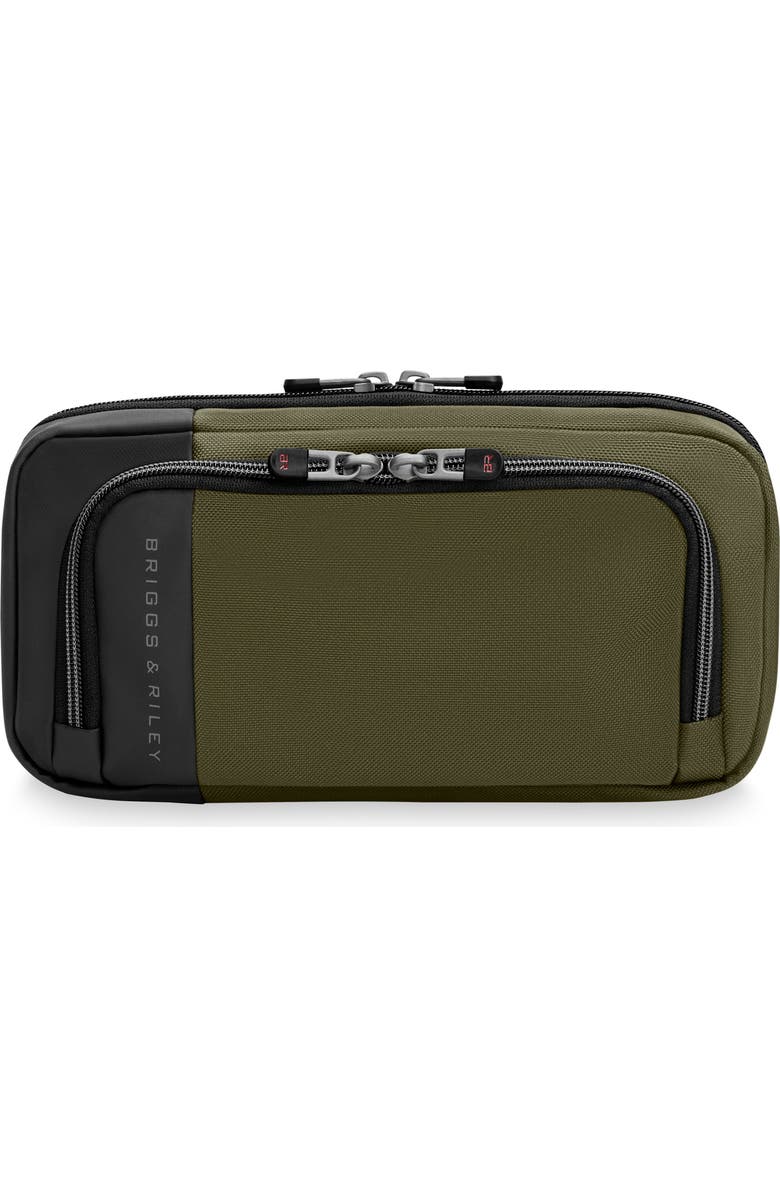 Briggs & Riley ZDX Hanging Toiletry Bag, Main, color, Hunter
