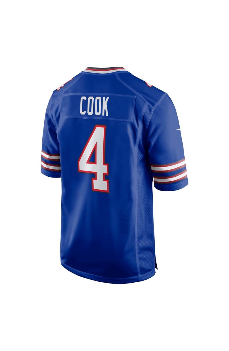 Nike Men's Nike James Cook Royal Buffalo Bills Game Player Jersey, Alternate, color, 