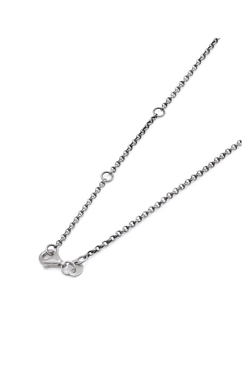 Men's Silver Oracle Necklace, Alternate, color, SILVER