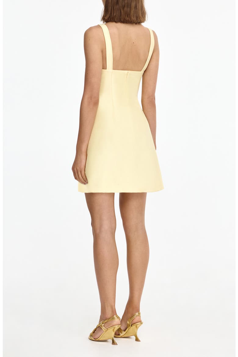 Newcatton Cocktail Minidress, Alternate, color, LEMON SORBET