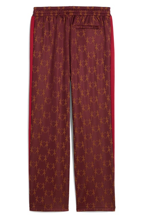 Puma X Kidsuper T7 Track Pants In Burgundy