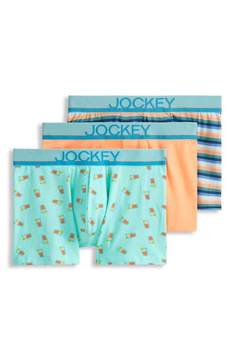 Men's True Style 4" Trunk - 3 Pack