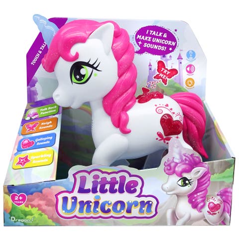 Touch & Talk, Little Unicorn, Pink & White Figure, Toddlers & Kids 2+