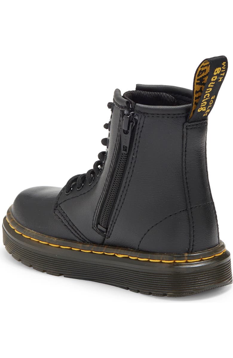 Dr. Martens Kids' Zavala Combat Boot, Alternate, color, Black