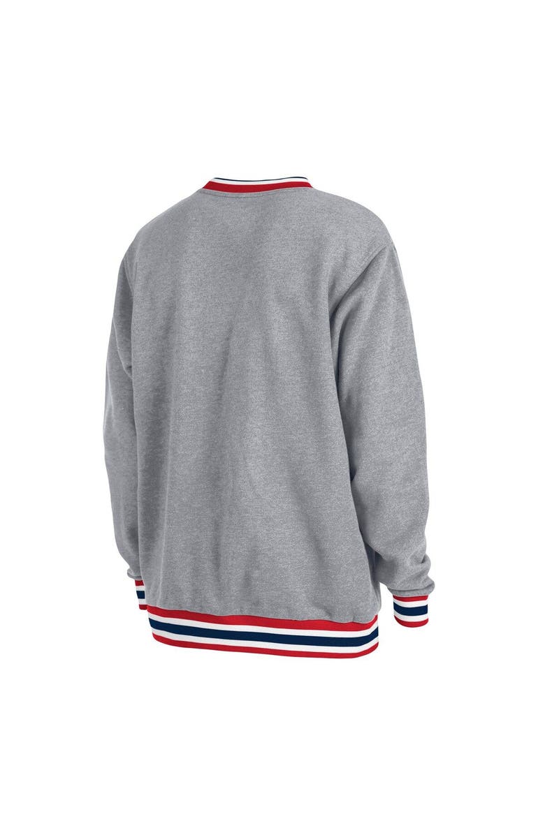 New Era Men's New Era Gray USMNT Throwback Sweatshirt, Alternate, color, Gray