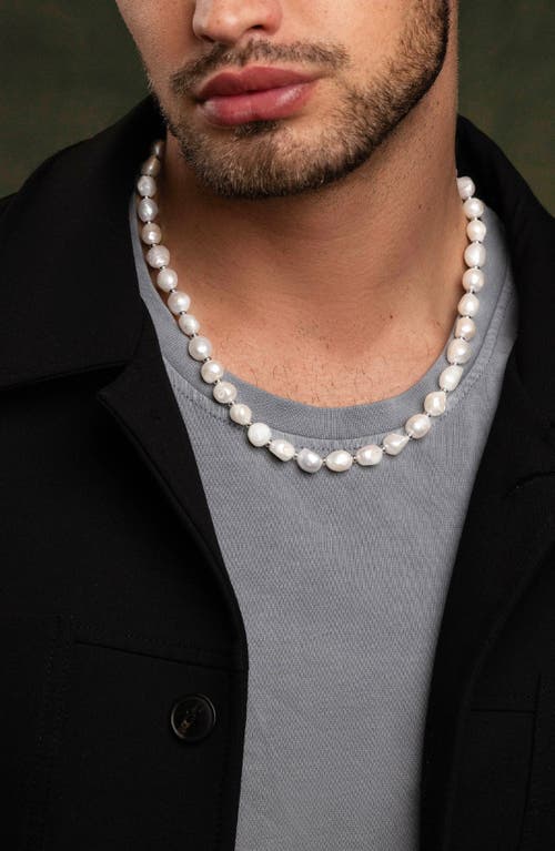 Nialaya Baroque Pearl Necklace