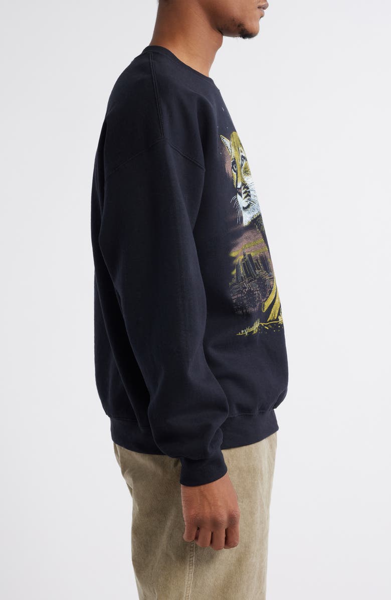Junk Food Los Angeles Mountain Lion Graphic Sweatshirt, Alternate, color,