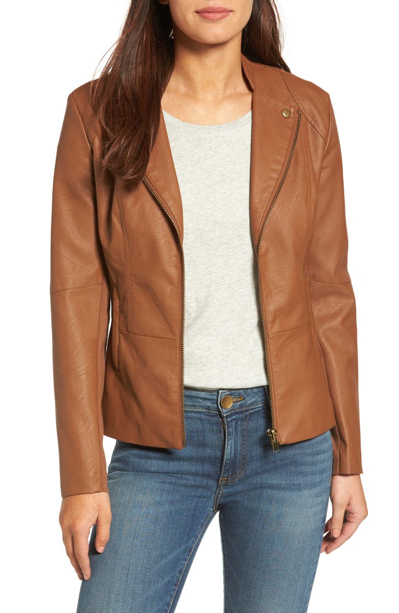 KUT from the Kloth Aniya Faux Leather Jacket, Main, color, 
