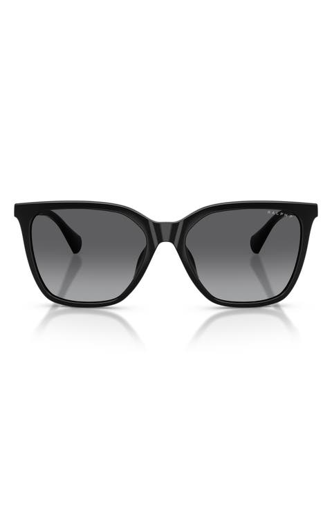 RA5328U 56mm Polarized Gradient Square Sunglasses