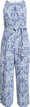 SUGARLIPS Romina Tropical Jora Sleeveless Jumpsuit