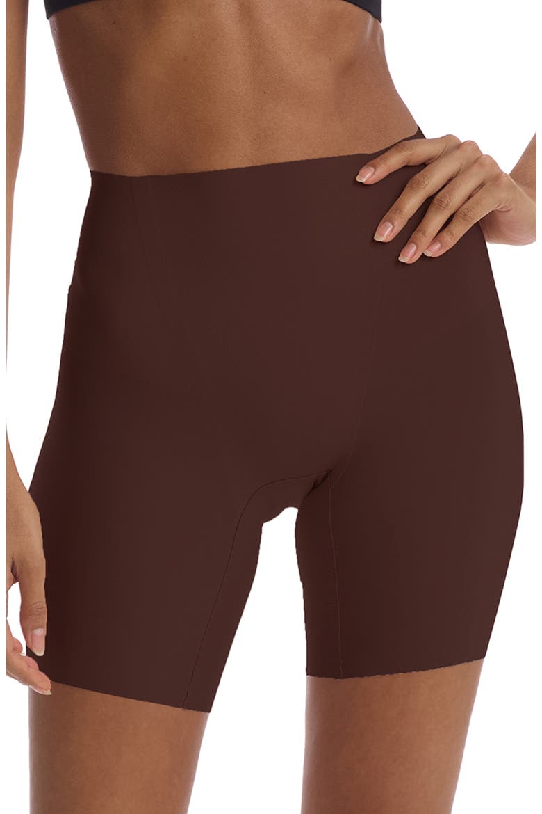Zone Smoothing Shorts, Main, color, MOCHA