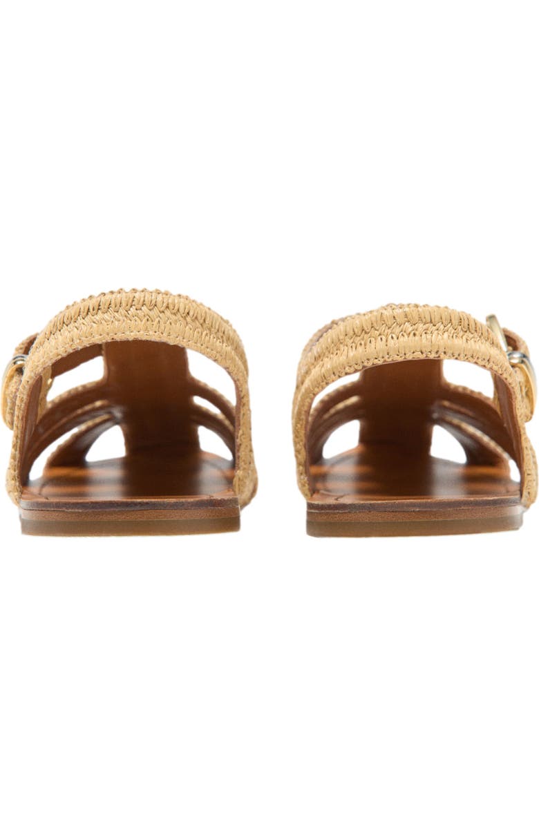 maje Flat strap sandals, Alternate, color, Beige