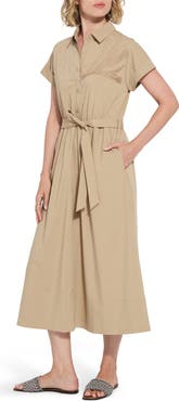 Lysse Thalassa Tie Waist Shirtdress