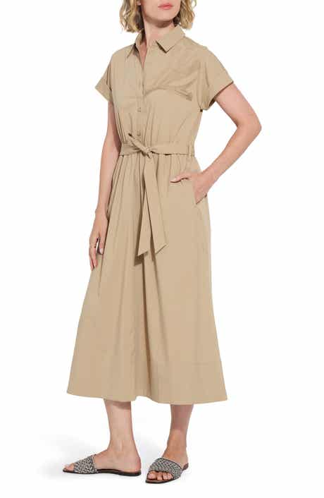 Lysse Thalassa Tie Waist Shirtdress