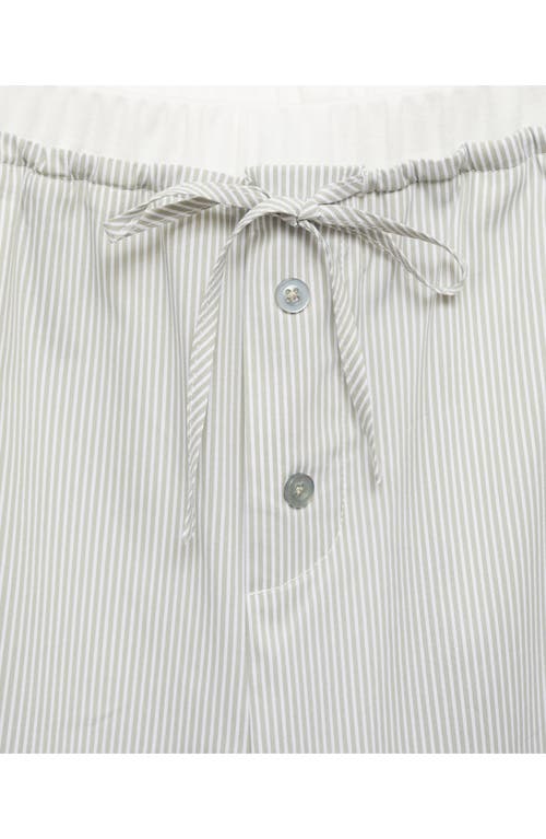 Mango Stripe Pajama Pants