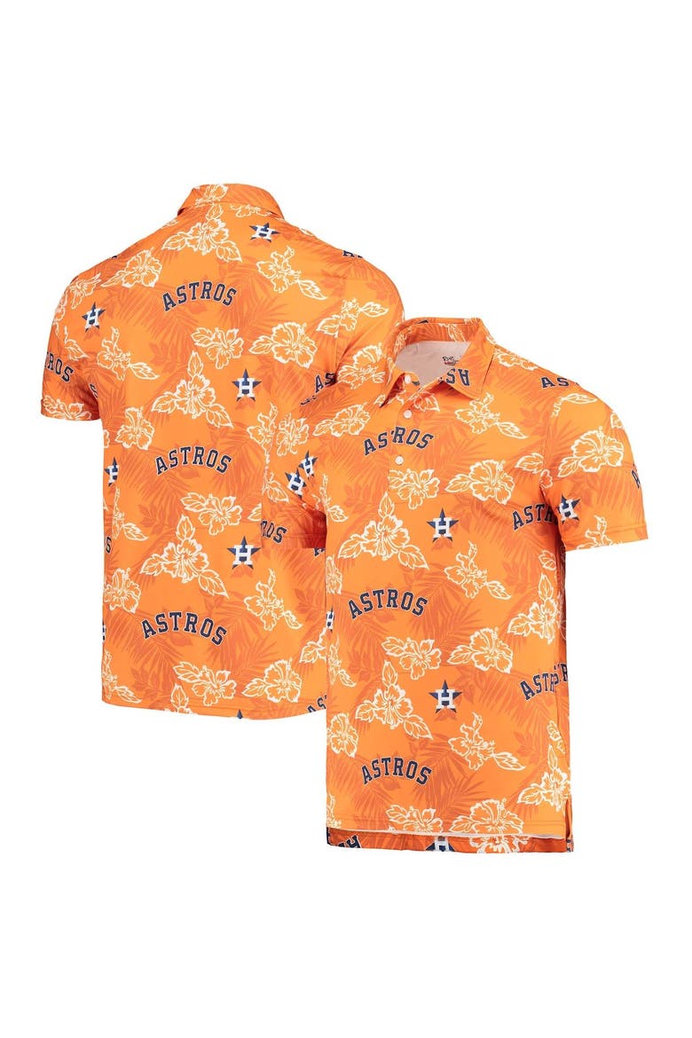 Men's Reyn Spooner Orange Houston Astros Performance Polo, Main, color, Orange
