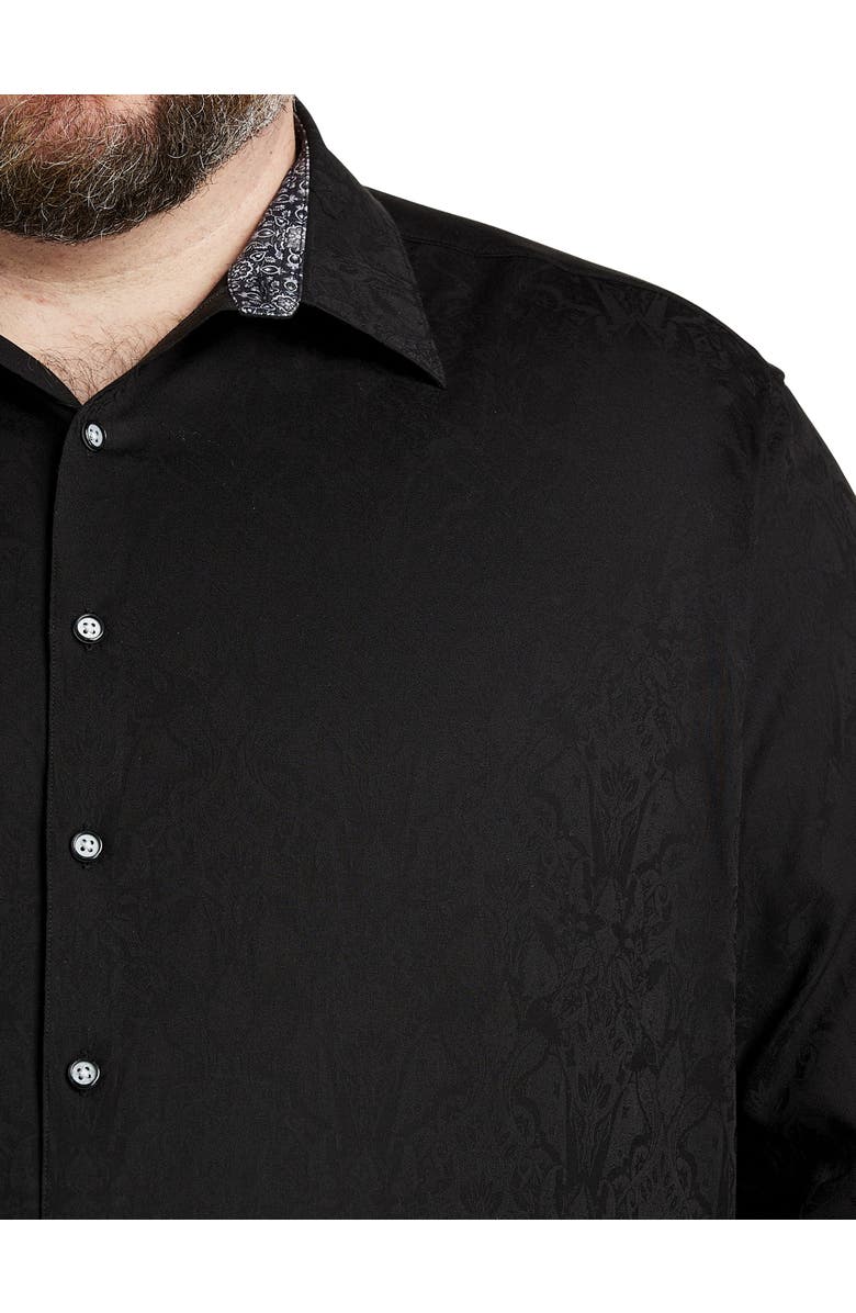 Robert Graham Highland Sport Shirt, Alternate, color, Black