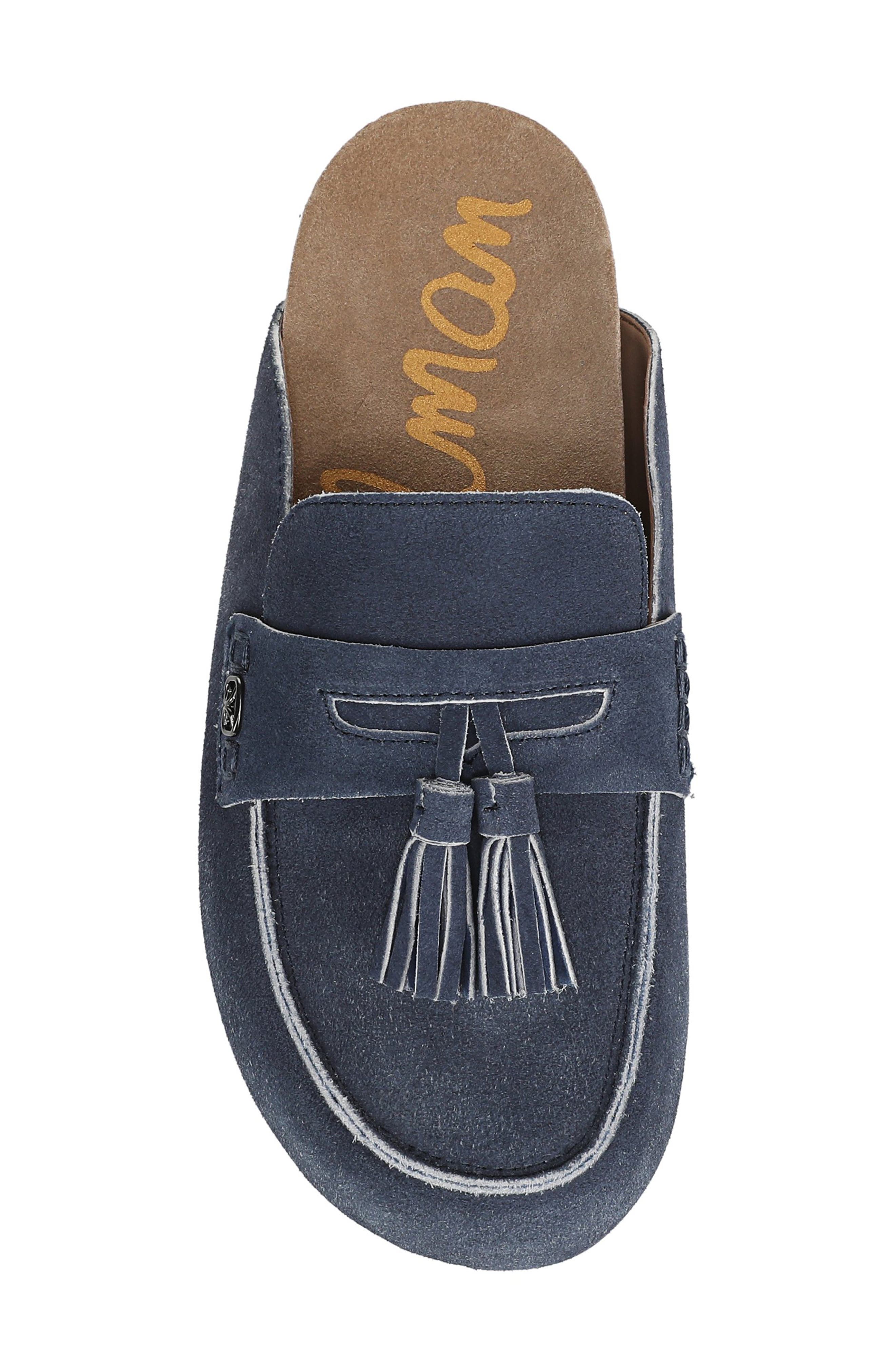 Astrid Tassel Loafer, Alternate, color, ATLANTIC BLUE