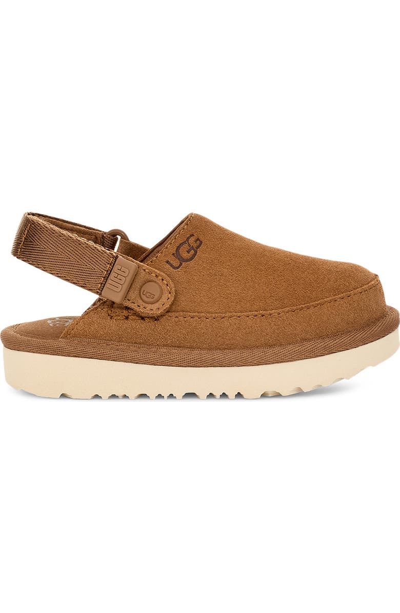 UGG<sup>®</sup> Kids' Goldenstar Clog, Alternate, color, Chestnut