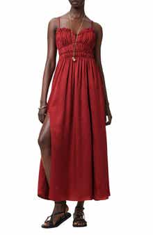 AllSaints Faelyn Sleeveless Silk Dress
