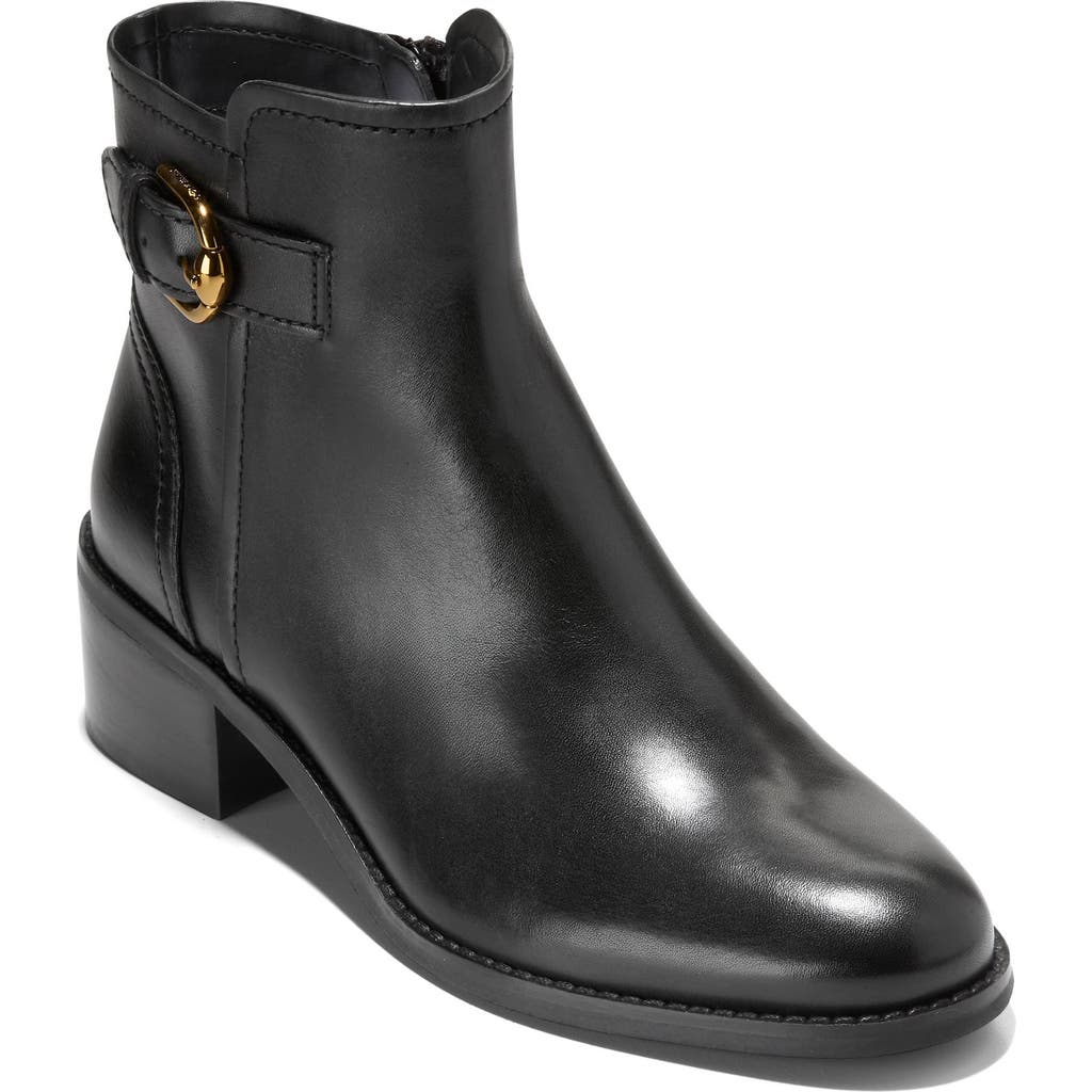 Cole Haan Hanover Buckle Boot In Black