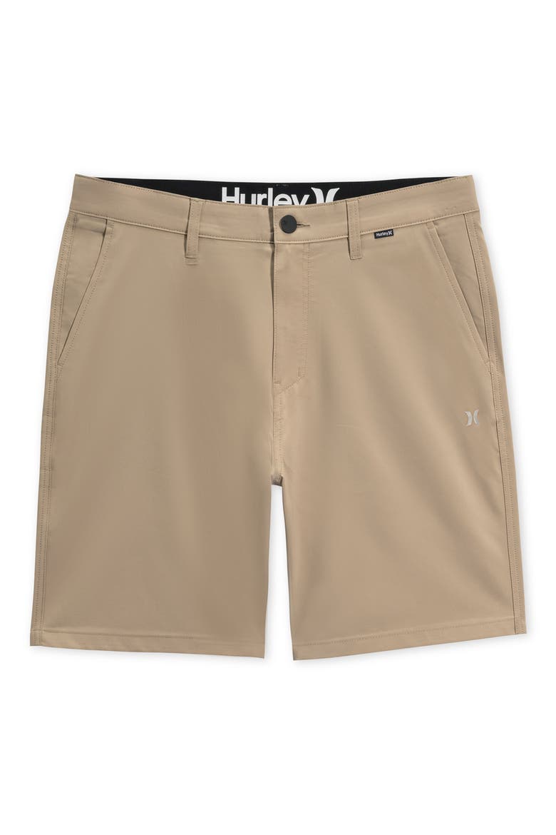 Hybrid Walking Shorts, Main, color, KHAKI