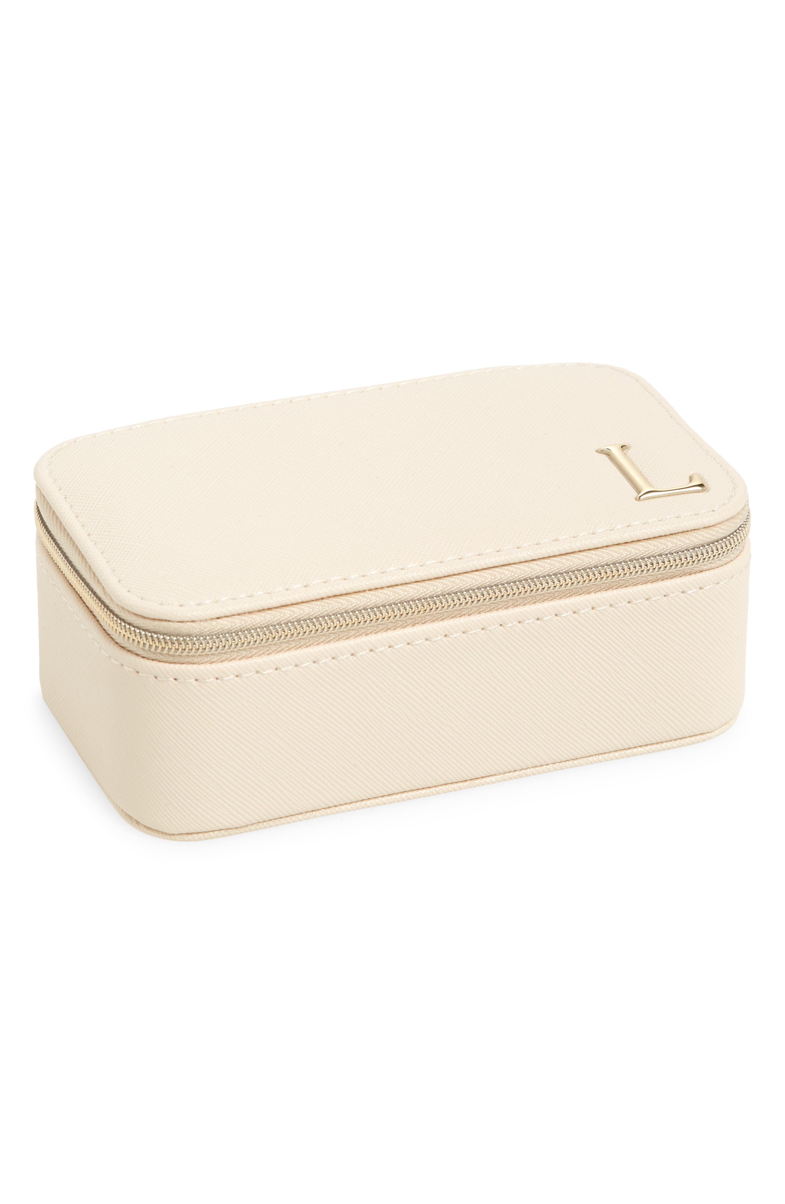 Nordstrom Initial Rectangular Jewelry Box