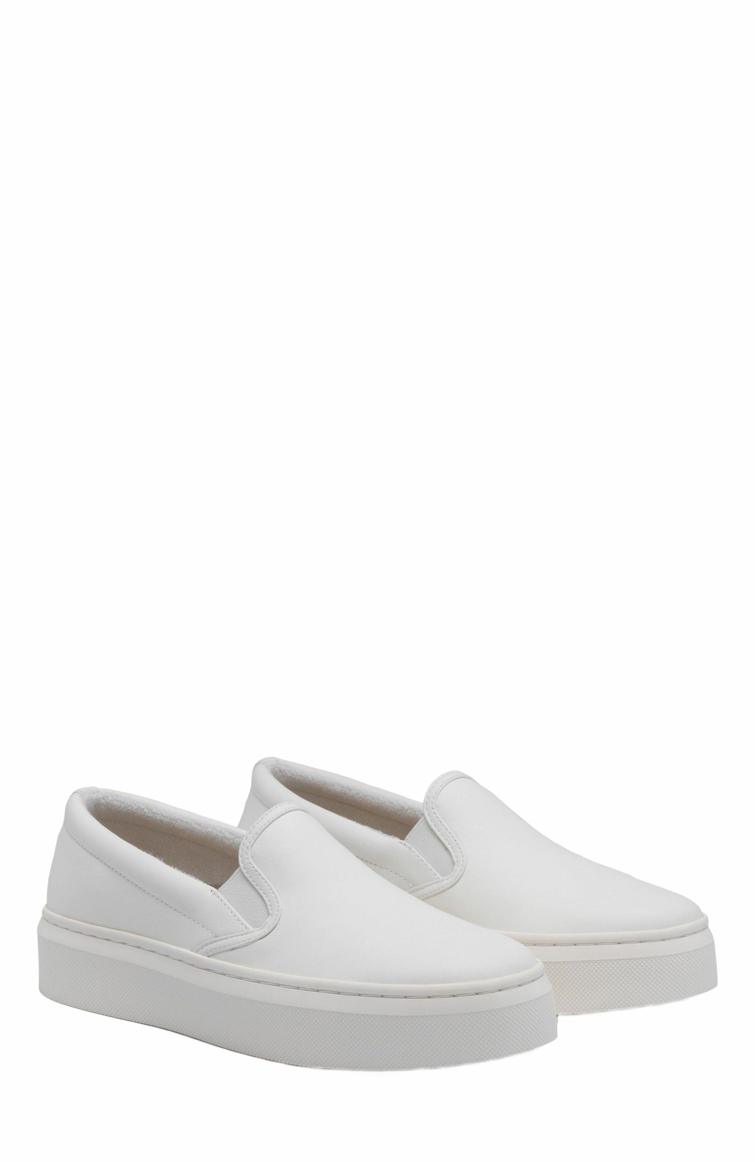 Jumpstreet Slip On Sneaker, Alternate, color, White Leather - Regular