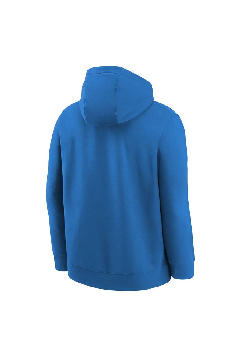 Youth Nike Blue Oklahoma City Thunder 2025/26 Club Fleece Practice Hoodie, Alternate, color, Blue