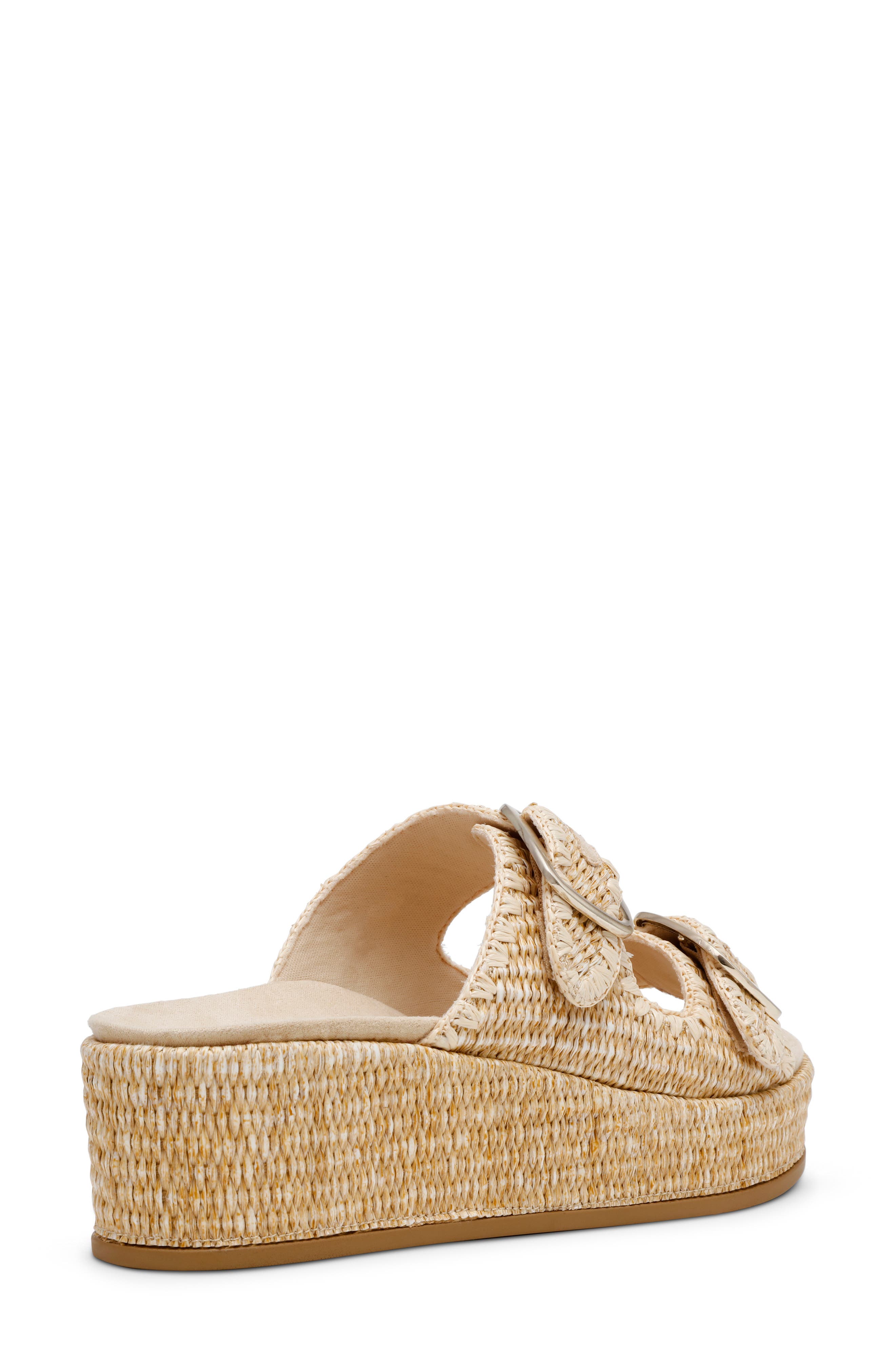 Anne Klein Vineyard Platform Wedge Sandal, Alternate, color, 