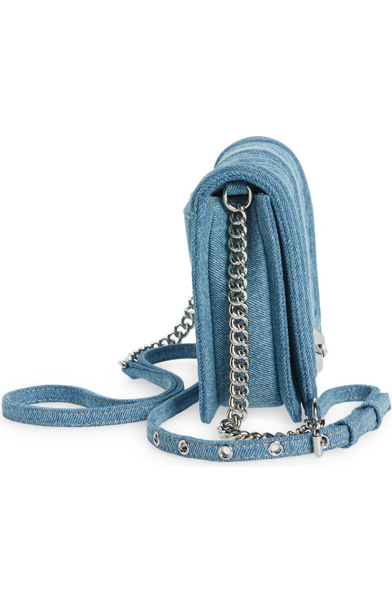 Rebecca Minkoff Small Chevron Quilted Love Crossbody Bag, Alternate, color,