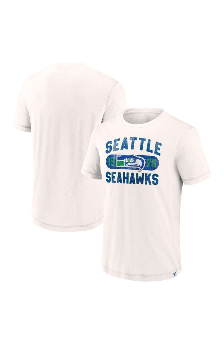 FANATICS Men's Fanatics Branded White Seattle Seahawks Act Fast T-Shirt, Main, color, 