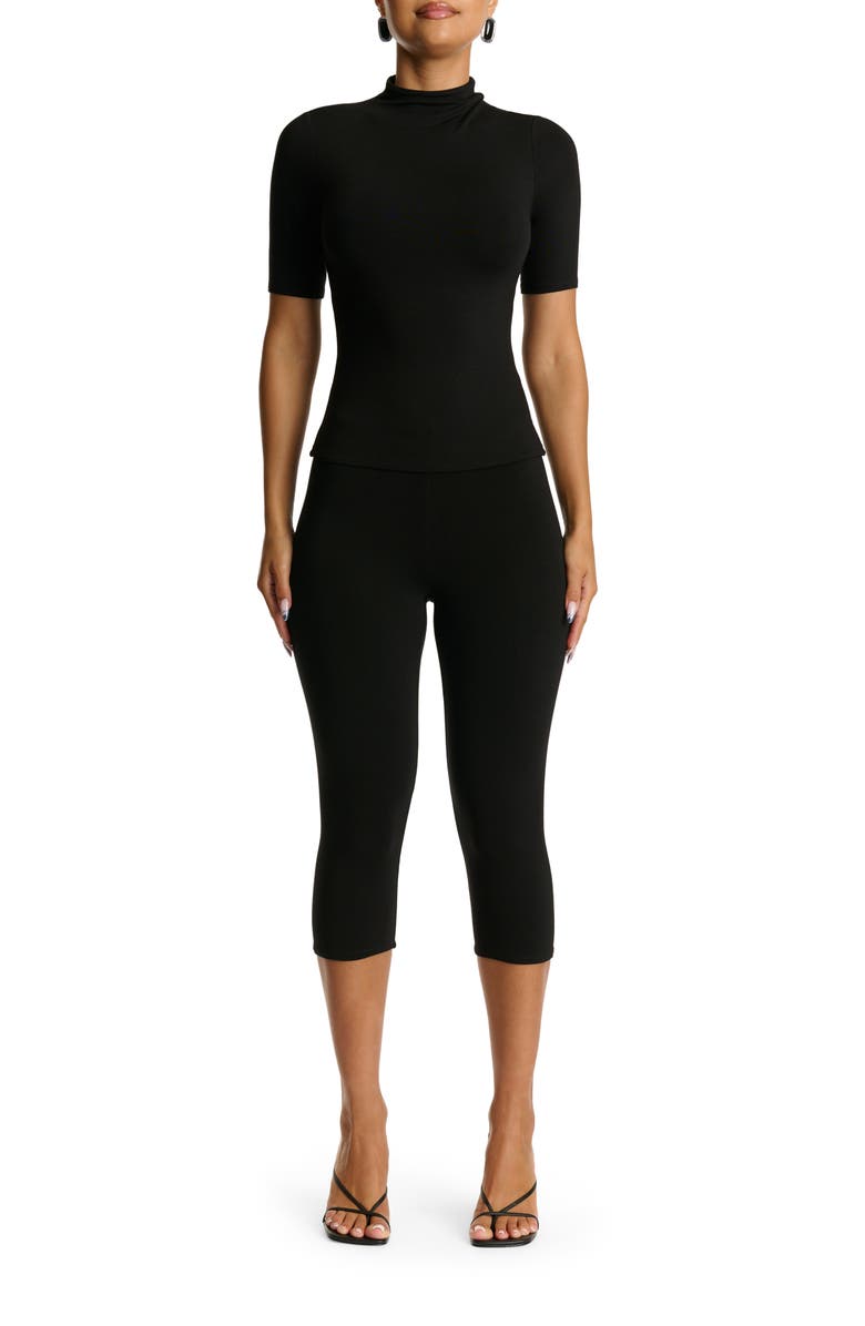 Naked Wardrobe Smooth Sculpt T-Shirt, Alternate, color, 