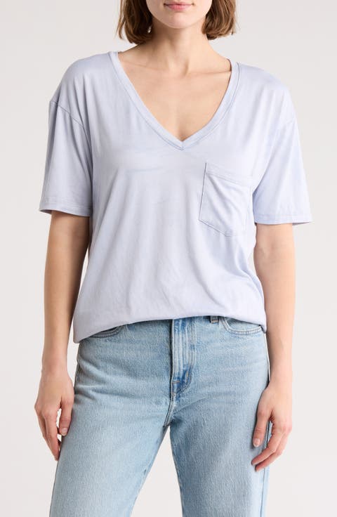 V-Neck Pocket T-Shirt