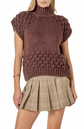 English Factory Bubble Turtleneck Sweater