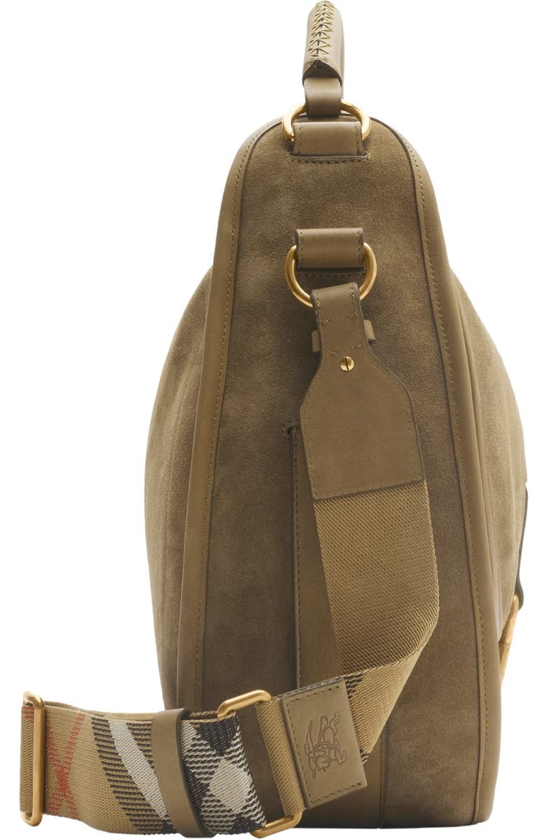 Burberry Medium B Clip Messenger Bag, Alternate, color,