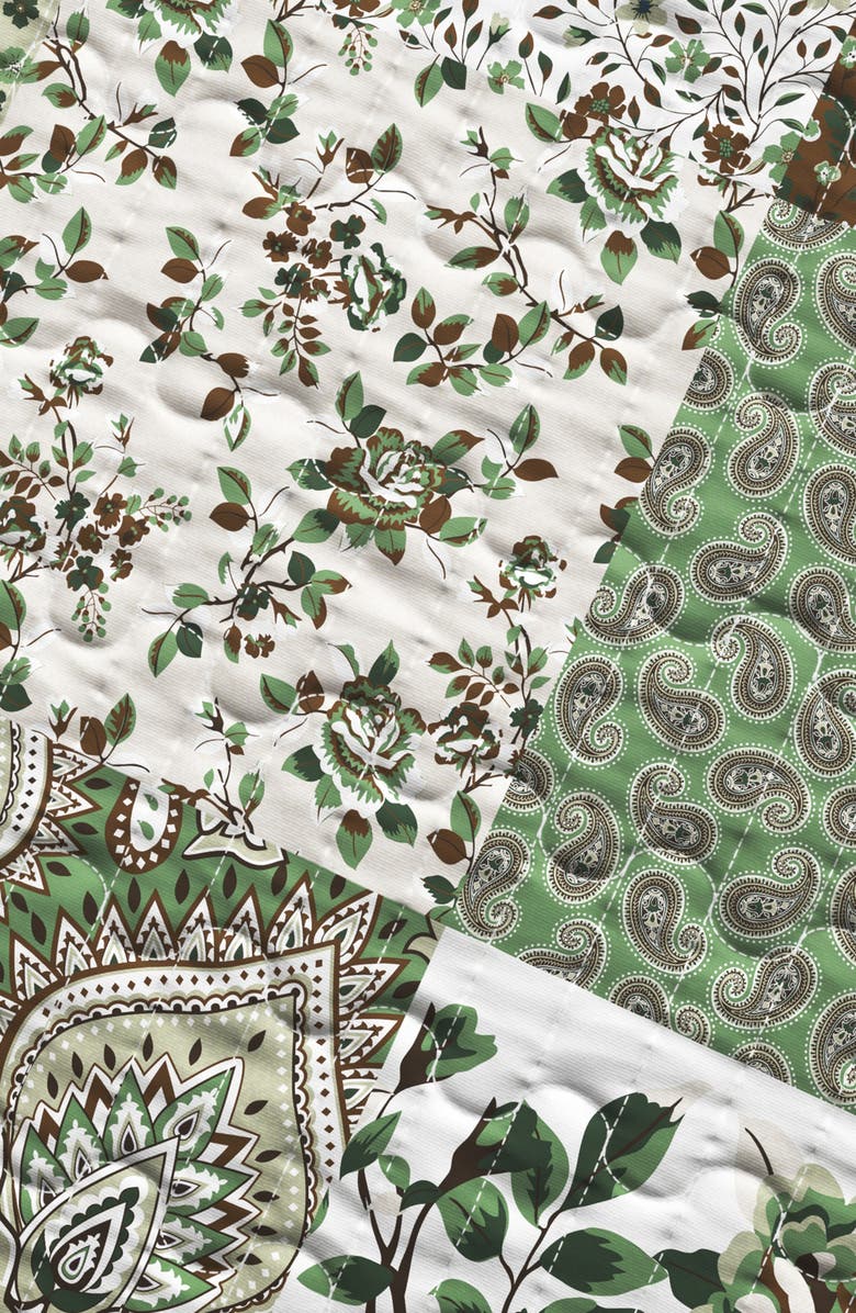 Woven & Weft Summer Lodge Reversible Quilt Set, Alternate, color,