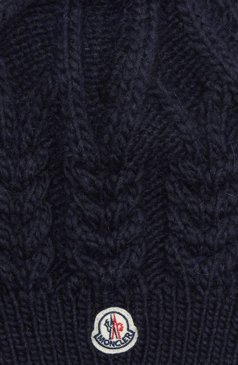 Moncler Knit Beanie, Alternate, color, 