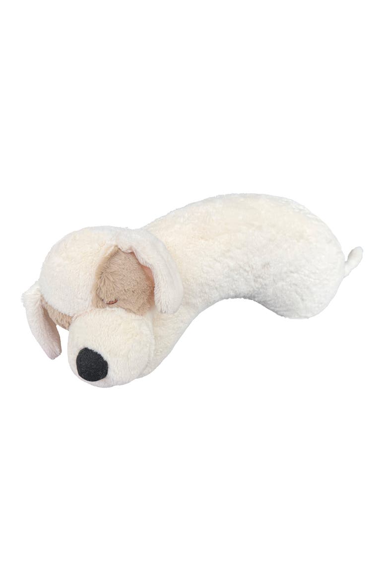 Sleeping Dog Neck Pillow, Main, color, WHITE